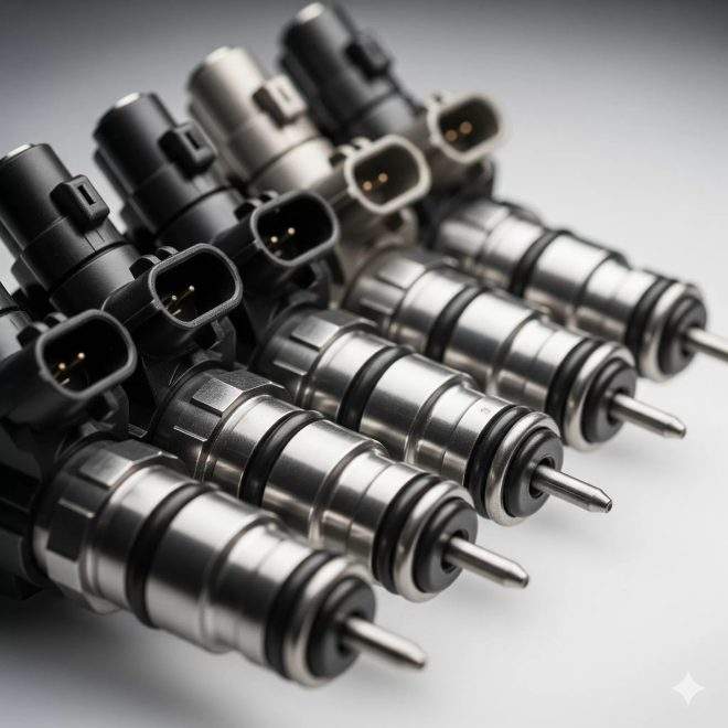Los inyectores de combustible automotrices han evolucionado
